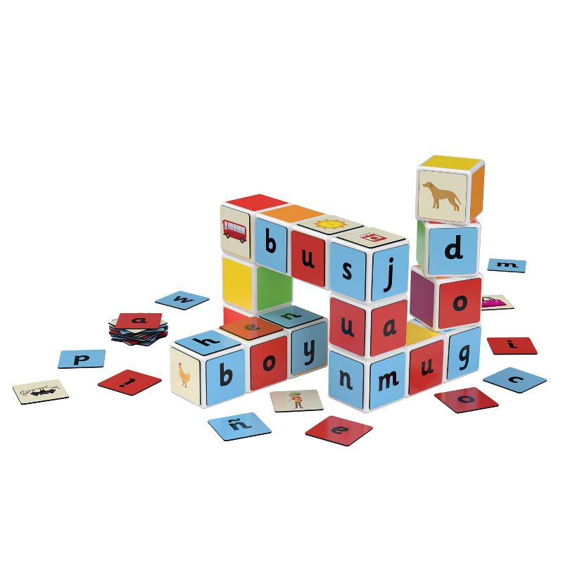 Geomag Magicube Word Building Magnetic Building Set 79pc
