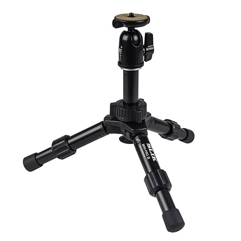 Mini Pro III Table Top Tripod 2Section Max 10 Black