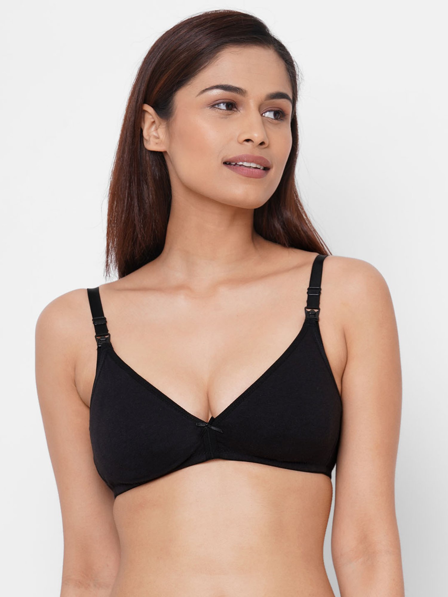 Inner Sense Multicolored Non Wired Non Padded Nursing Bra (Pack Of 3)