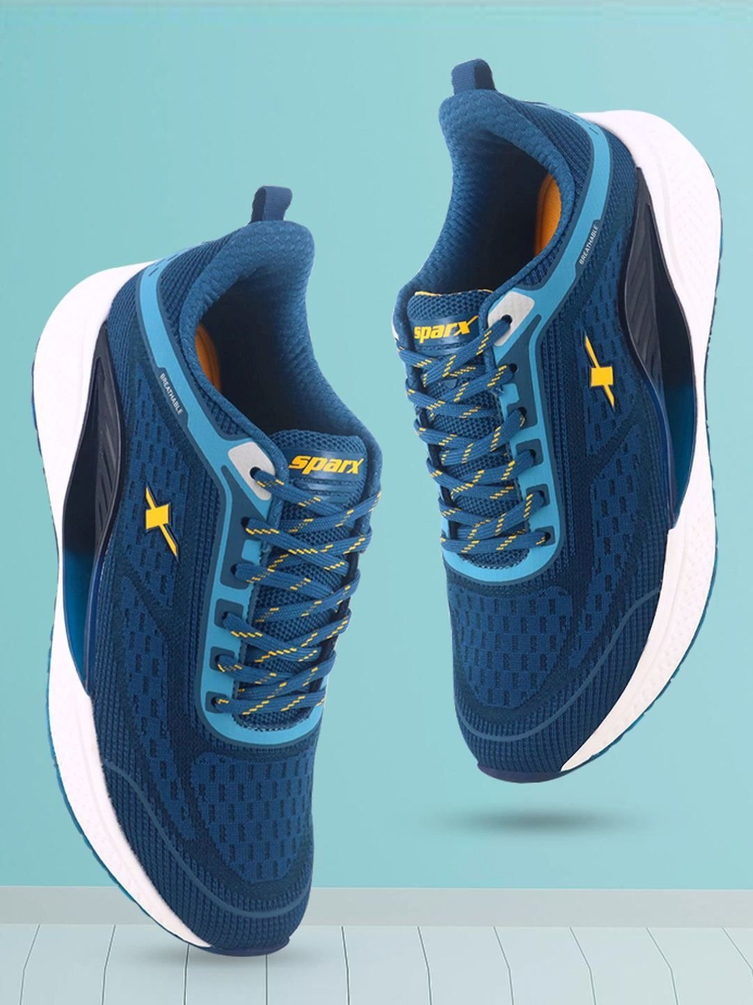 Sparx Men's Blue Running Shoes