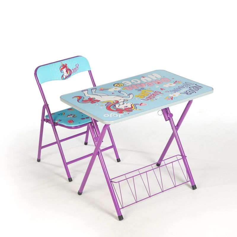 2pc JoJo Siwa Foldable Activity Desk and Chair Set