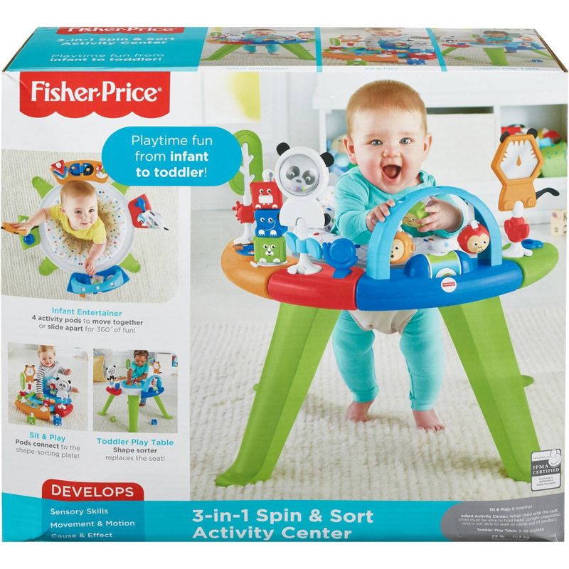 Evenflo Exersaucer Tiny Tropics 2-in-1 Baby Seat + Doorway Jumper