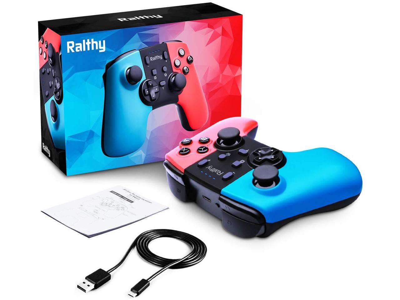 Wireless Controller for Nintendo Switch,Remote Pro Controller Gamepad Joystick for Nintendo Switch Console, Supports Gyro Axis, Turbo and Dual Vibration [Update Version]