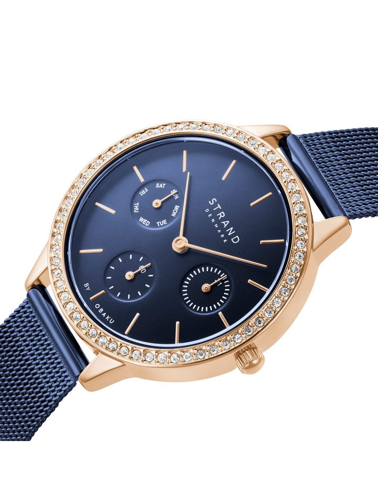 STRAND by Obaku S704LMVLML Lynn Multifunction Watch for Women