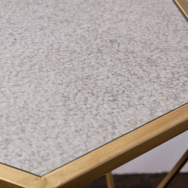 Accent Table - Soft Gold - Aiden Lane