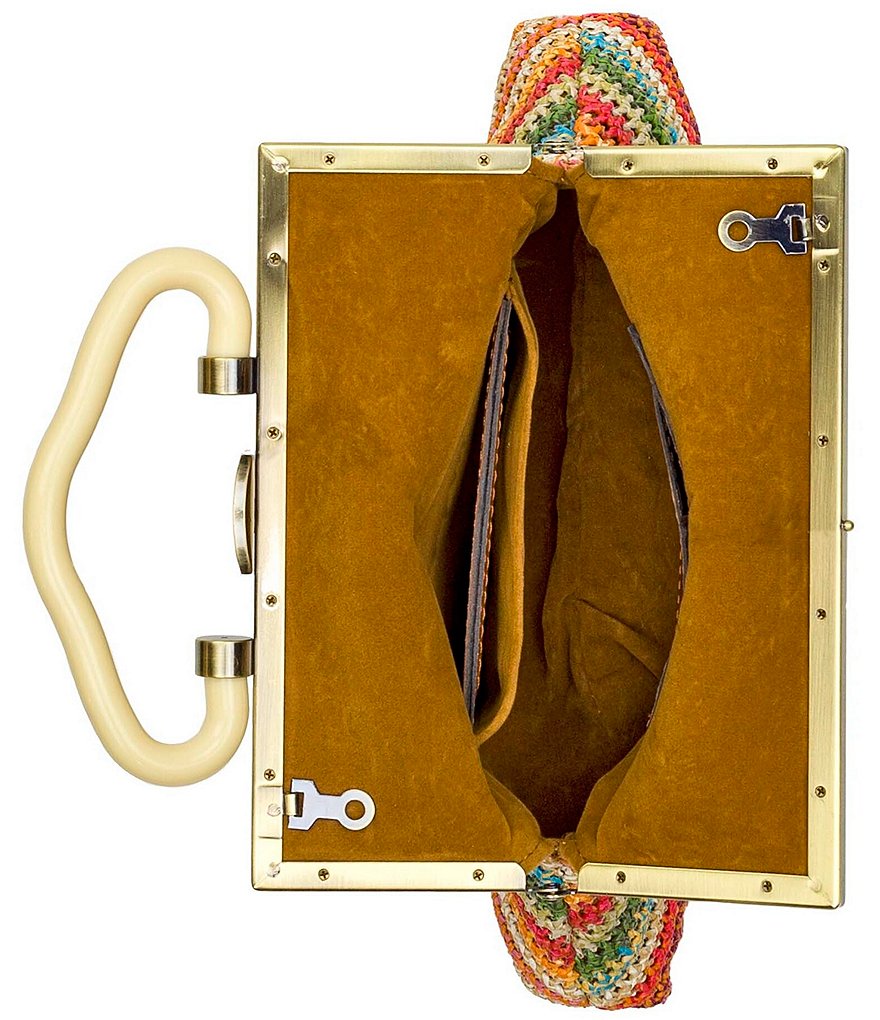 ZAC Zac Posen Belay Iridescent Saddle Crossbody Bag