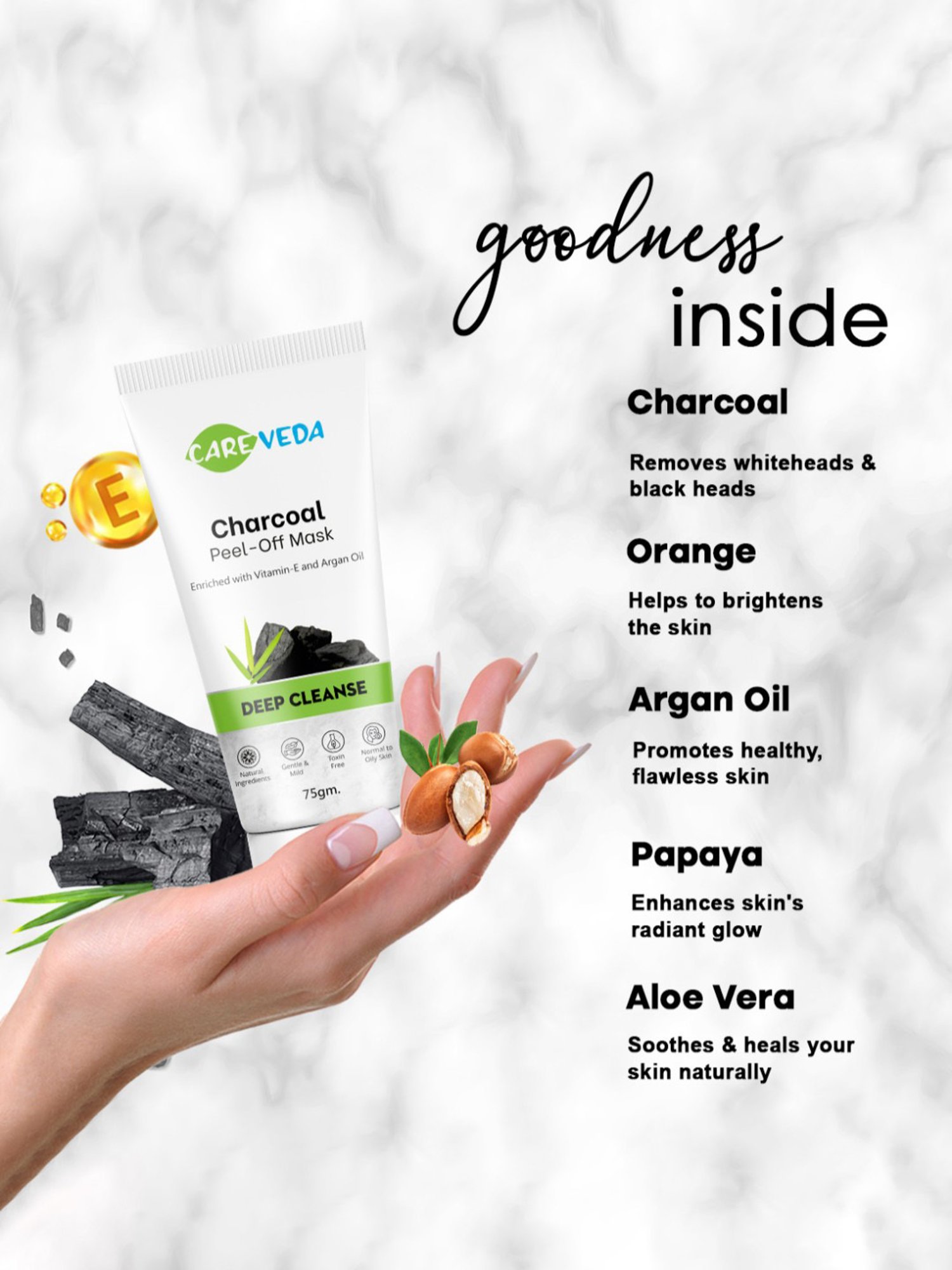 Jaquline USA Coffee peel off mask - 100 ml