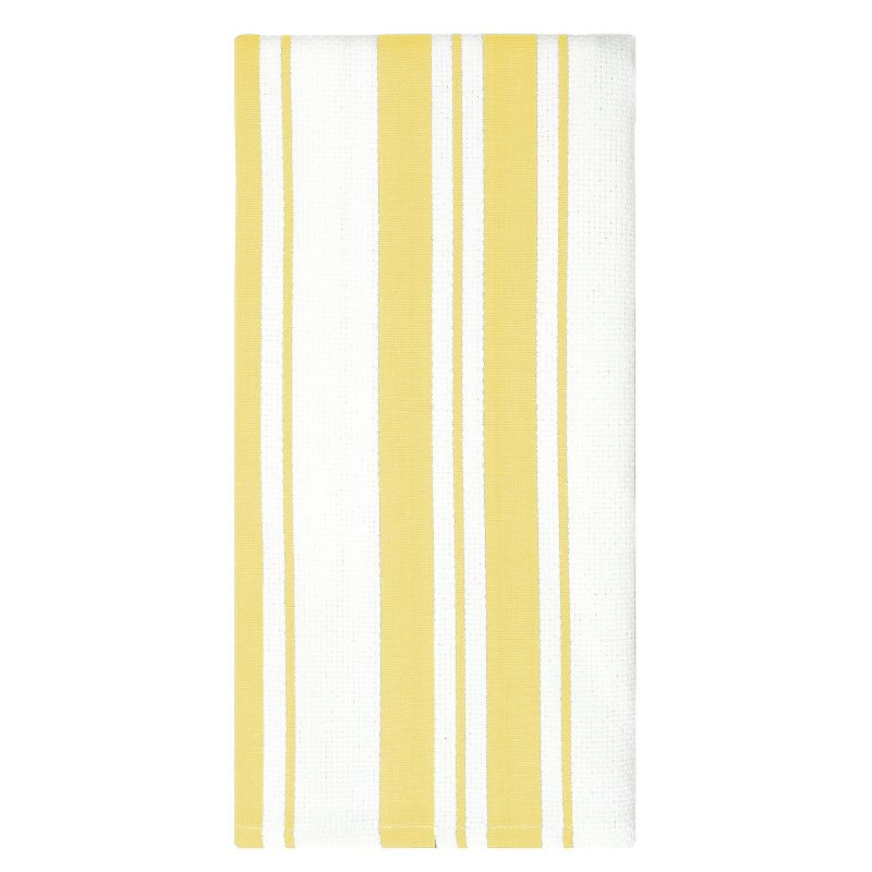 3pk Classic Striped Cotton Towel - MU Kitchen