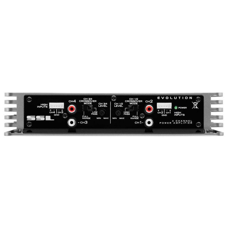 Sound Storm Evolution 400 W 4-Channel Full Range Class A/B Amplifier | EV4.400