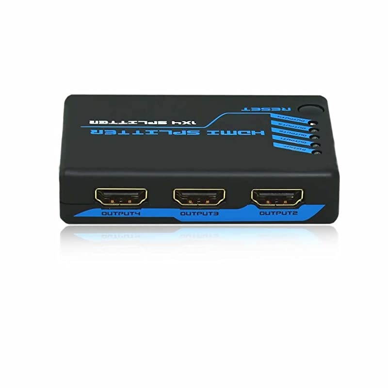 HDMI Mini Splitter 1X4 Supports 3D