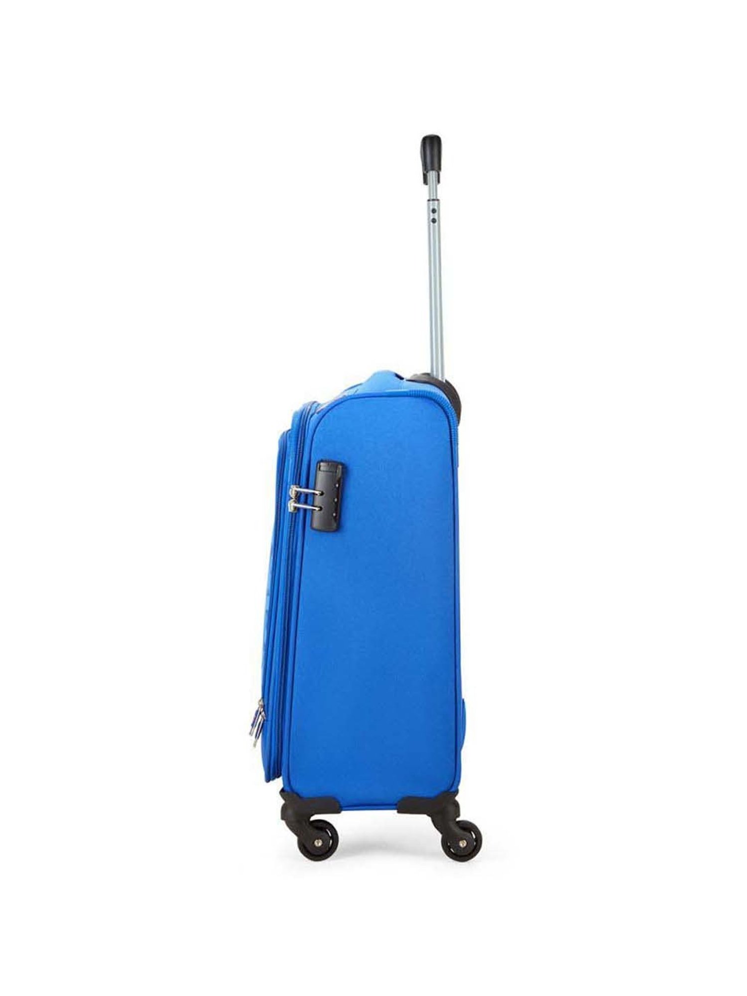 Skybags Rhumba Blue Solid Soft Cabin Trolley Bag - 39 cm
