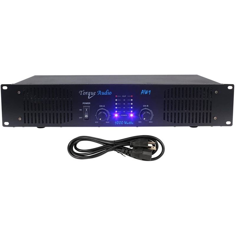 Technical Pro Torque Audio 2U Professional 2CH Power Amplifier