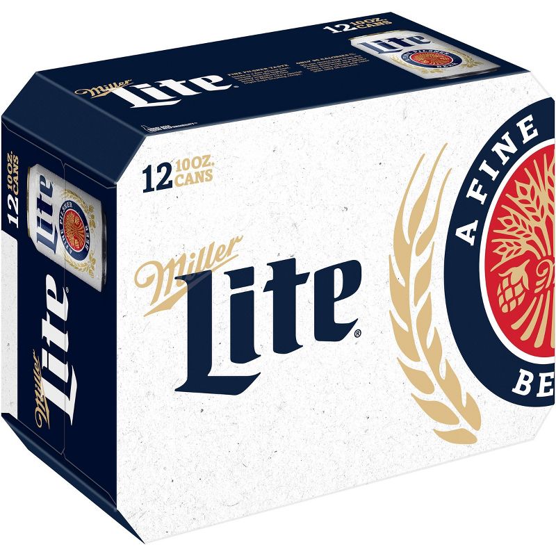 Miller Lite Beer - 12pk/10 fl oz Cans