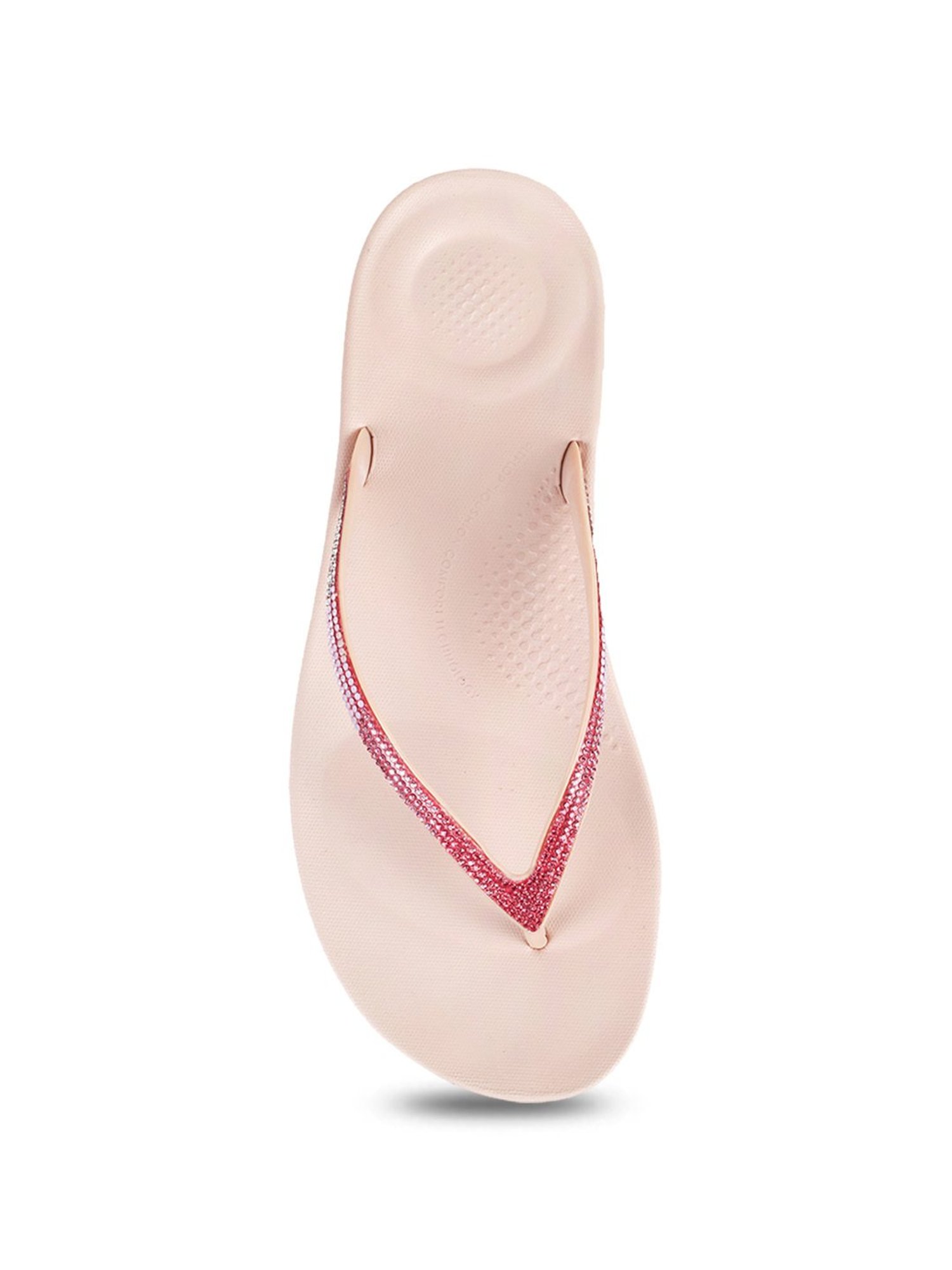 FitFlop Women's Maroon Flip Flops