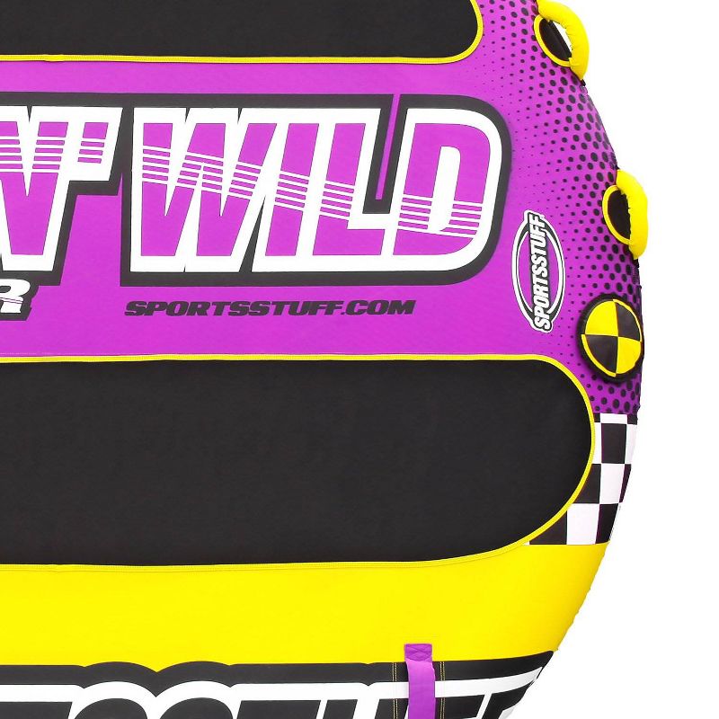 Sportsstuff 53-1671 Wet N' Wild Flyer Quadruple Rider Deck Towable Tube