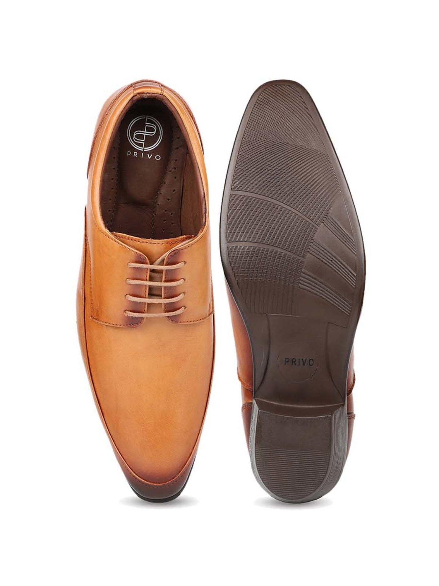 Privo by Inc.5 Men's Tan Derby Shoes