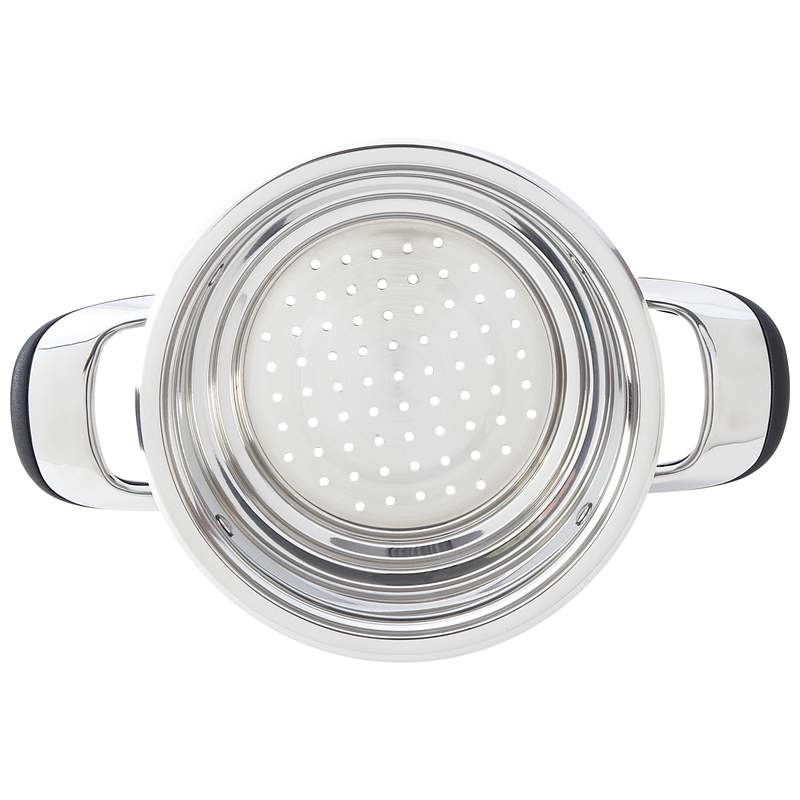 ScanPan Classic Black Recycled Aluminum 2-Piece Fry Pan Set 