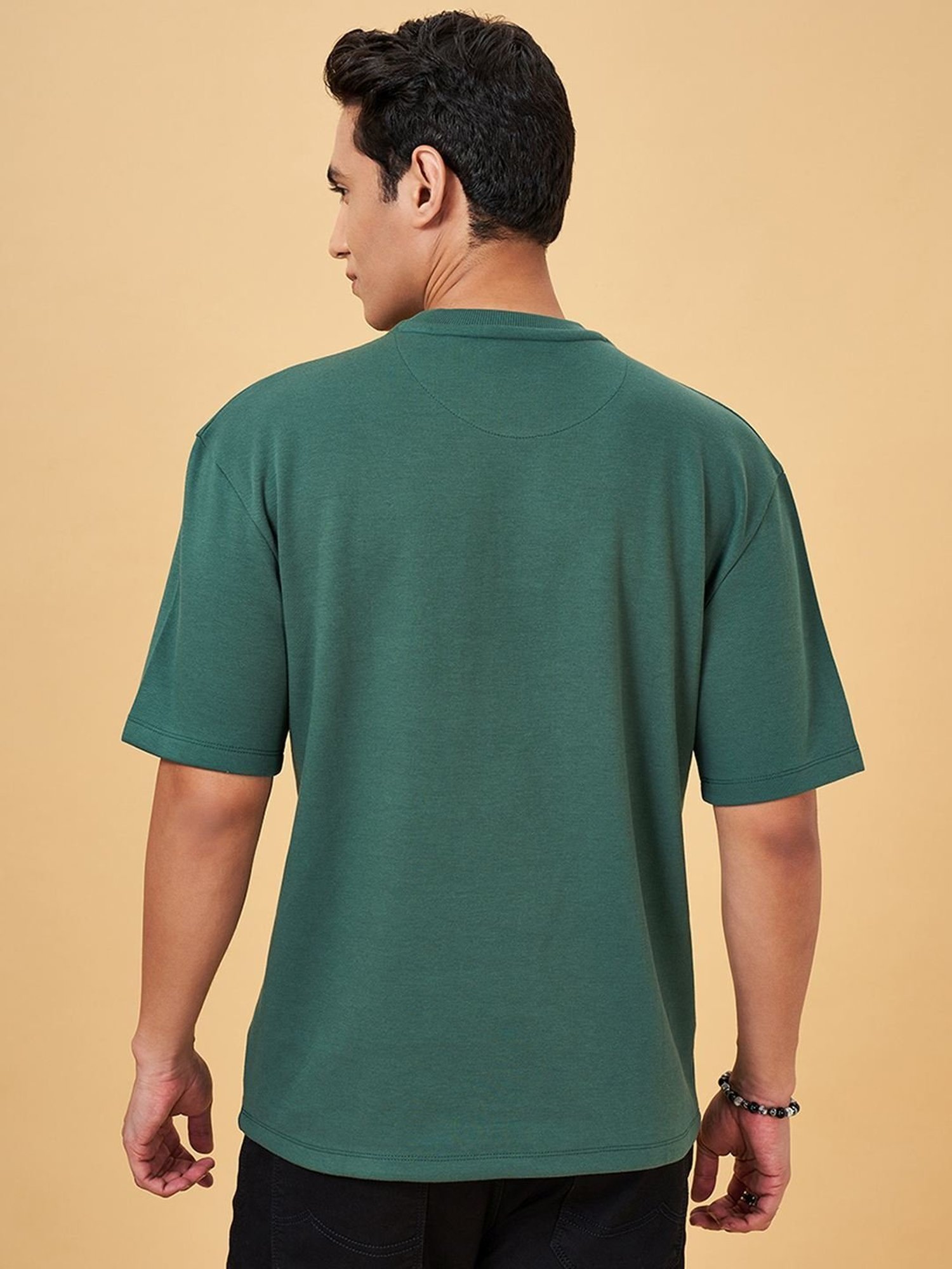 Sf Jeans By Pantaloons Garden Topiary Loose Fit Printed T-Shirt