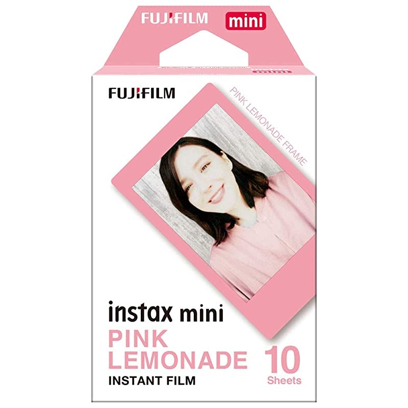 Instax Mini Macaron Instant Film (10 Exposures) +  Instax Mini Pink Lemonade Instant Film (10 Exposures)