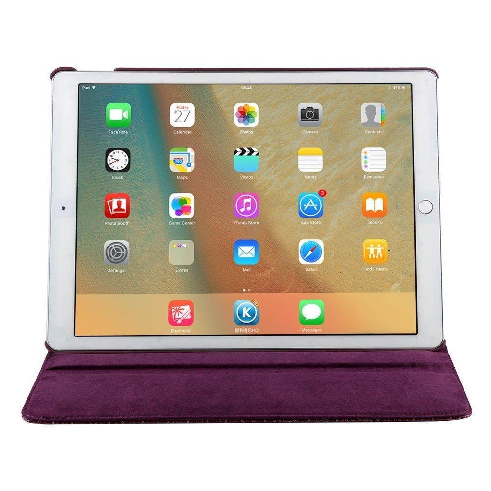 iPad Pro 10.5 Case Cover,Dream Wings 360 Degrees Rotating Folio Stand Slim Screen Protective Smart Case Cover for Apple iPad Pro 10.5 inch 2017 Released Tablet (iPad Pro 10.5 2017, Purple)