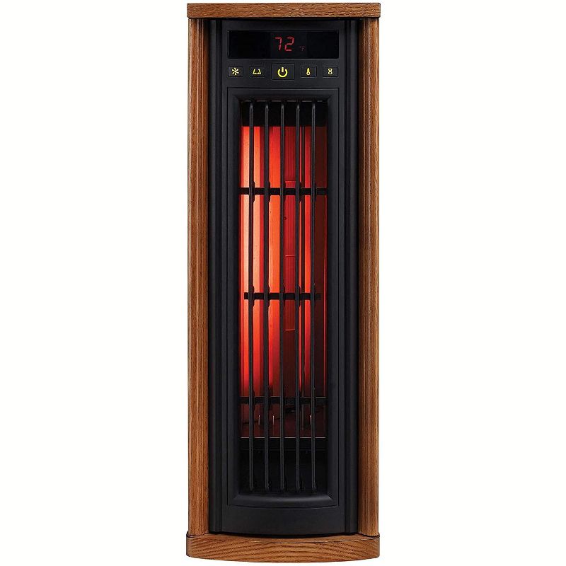Duraflame Infrared 1,000 Sq. Ft. Tower Power Heater in Oak -  5HM8000-O142D