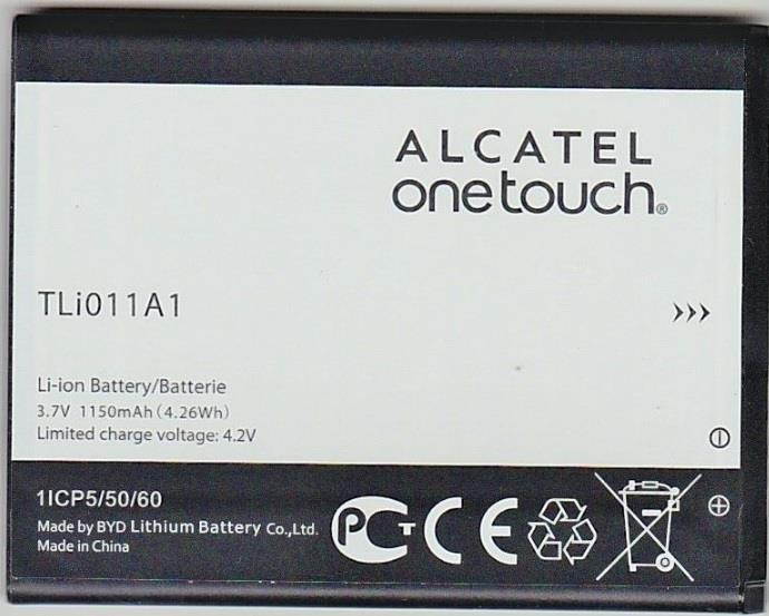 Genuine Alcatel TLi011A1 Battery OneTouch A463 Pixi Glitz 4G TracFone