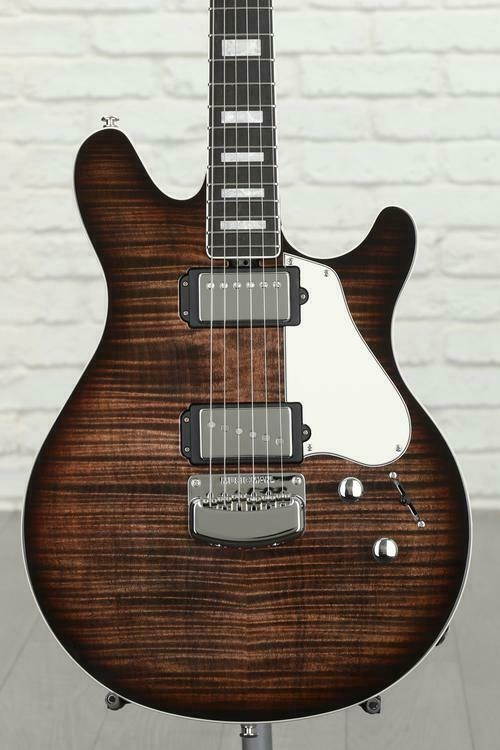 Ernie Ball Music Man BFR Valentine Electric Guitar - Walnut