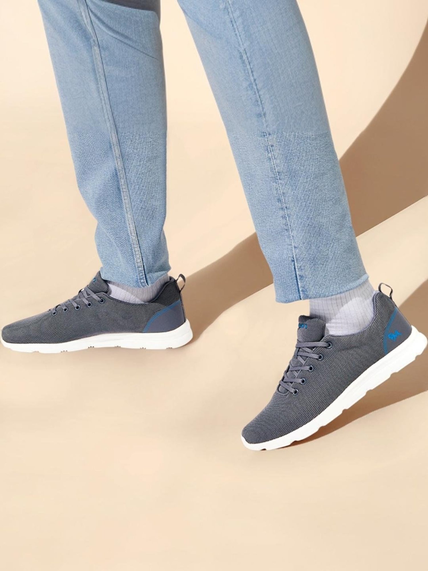 Neemans Men's Stroll Grey Training Shoes