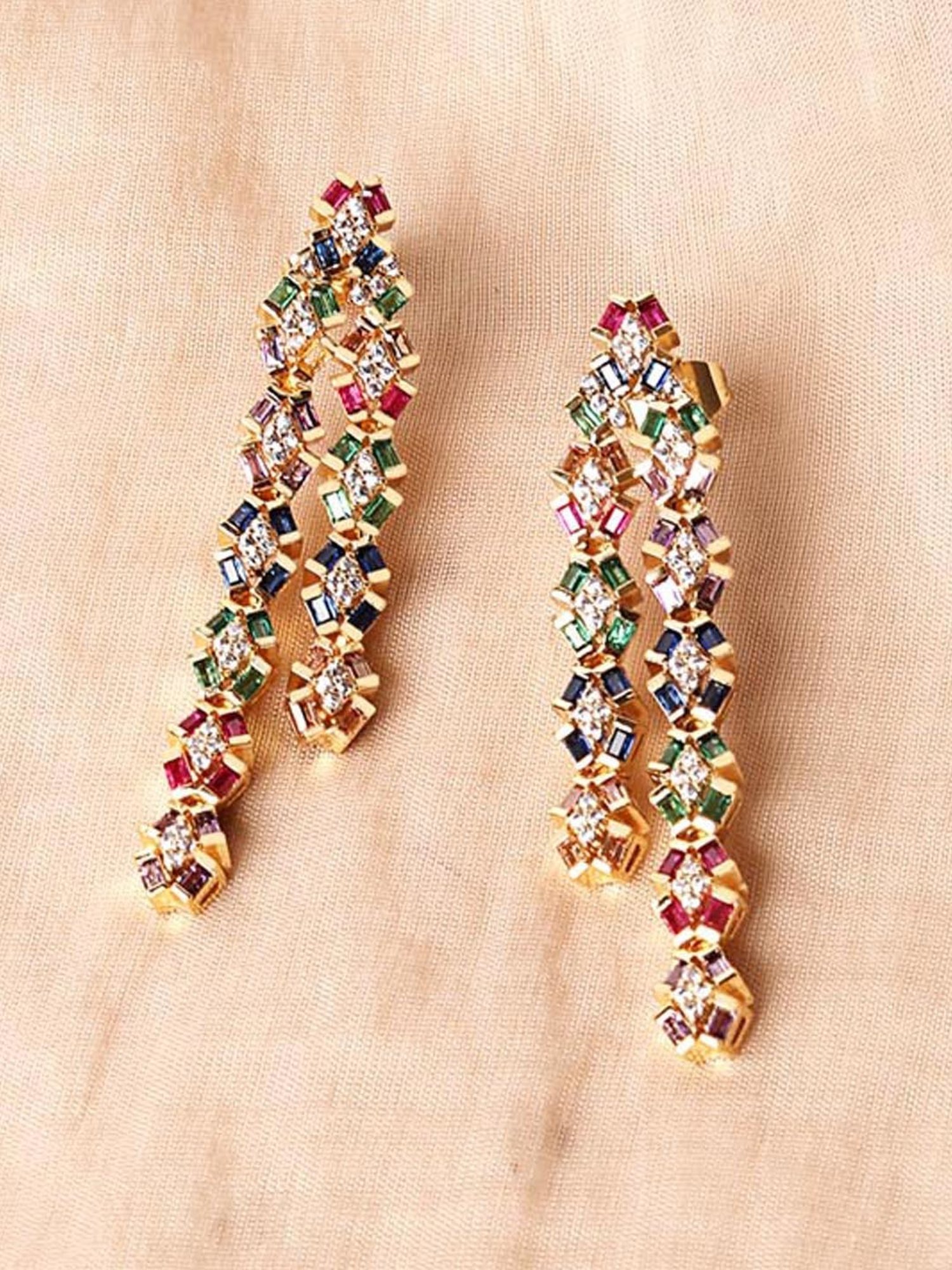 The Real Effect London 800 Silver Earrings for Women