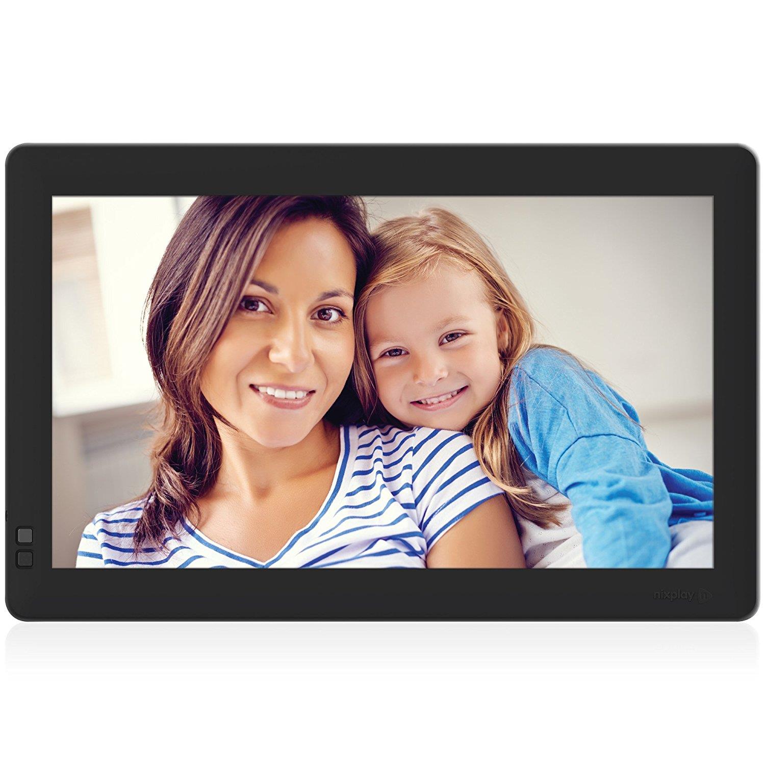 Nixplay Seed 10.1 inch Widescreen Digital WiFi Photo Frame with Motion Sensor and iOS/Android App (W10B)