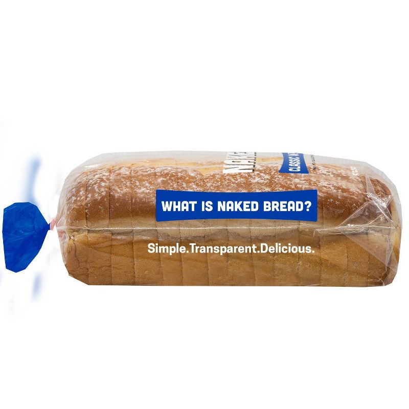 Naked Bread Classic White Sandwich Bread - 22.5oz