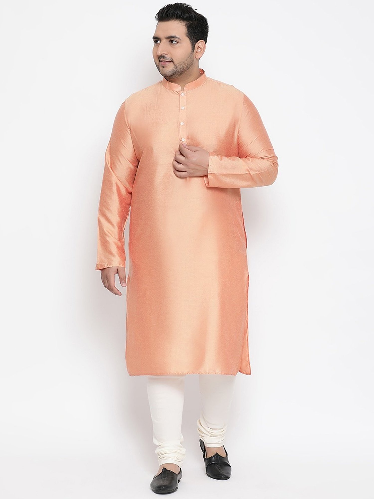 KISAH PLUS Multicolored Regular Fit Printed Kurta Set With Jacket