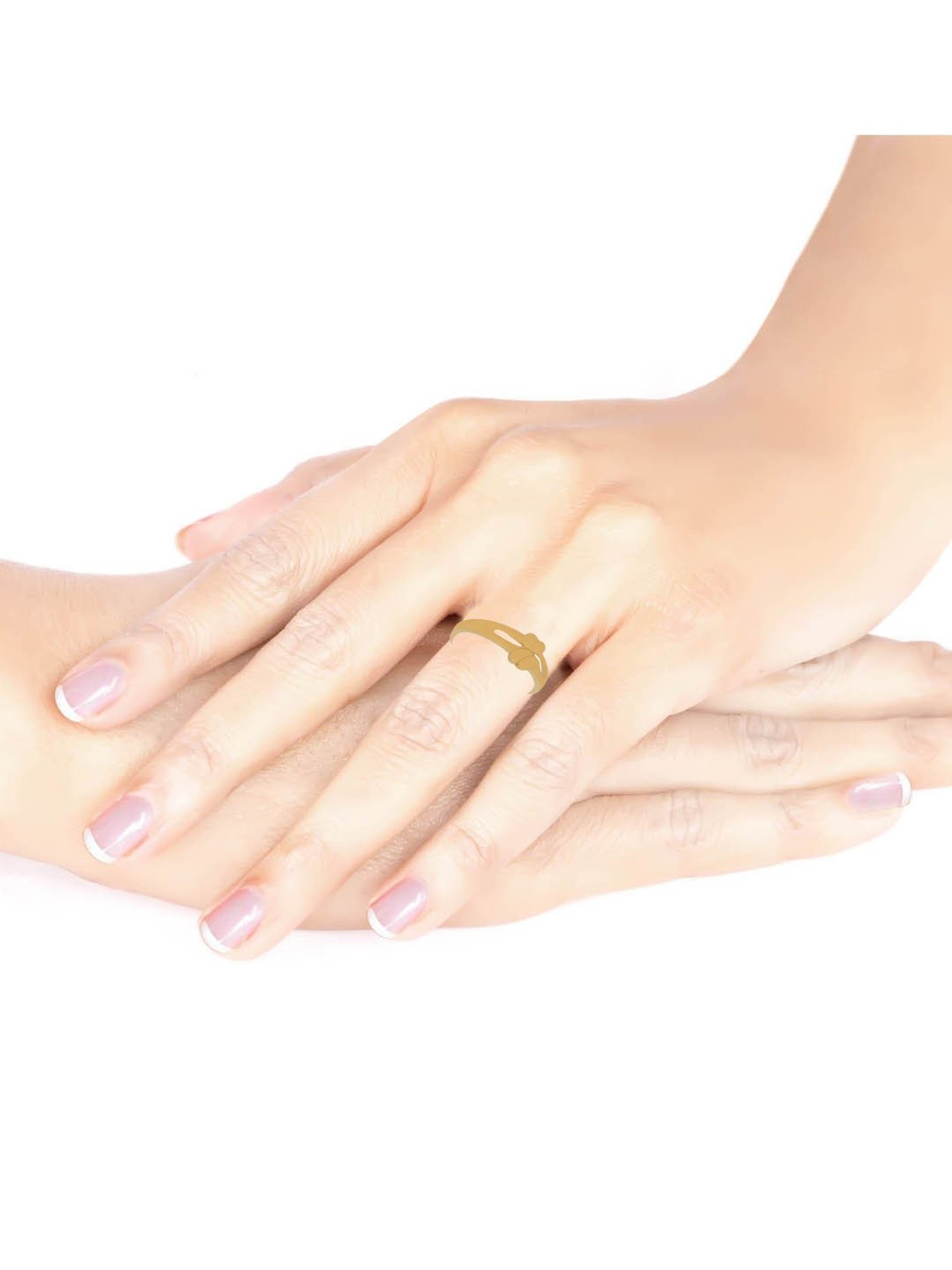 PC Jeweller Damyanti 18k Gold Ring for Women