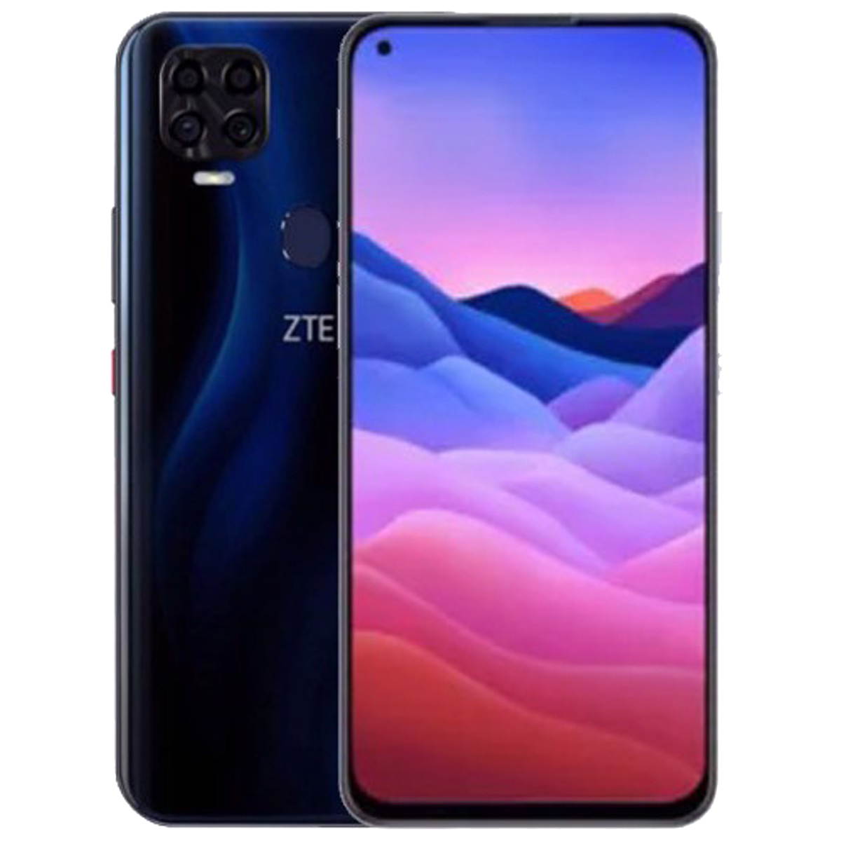 ZTE Blade V2020 Dual-SIM 128GB ROM + 4GB RAM (GSM Only | No CDMA) Factory Unlocked 4G/LTE Smartphone (Aurora Black) - International Version