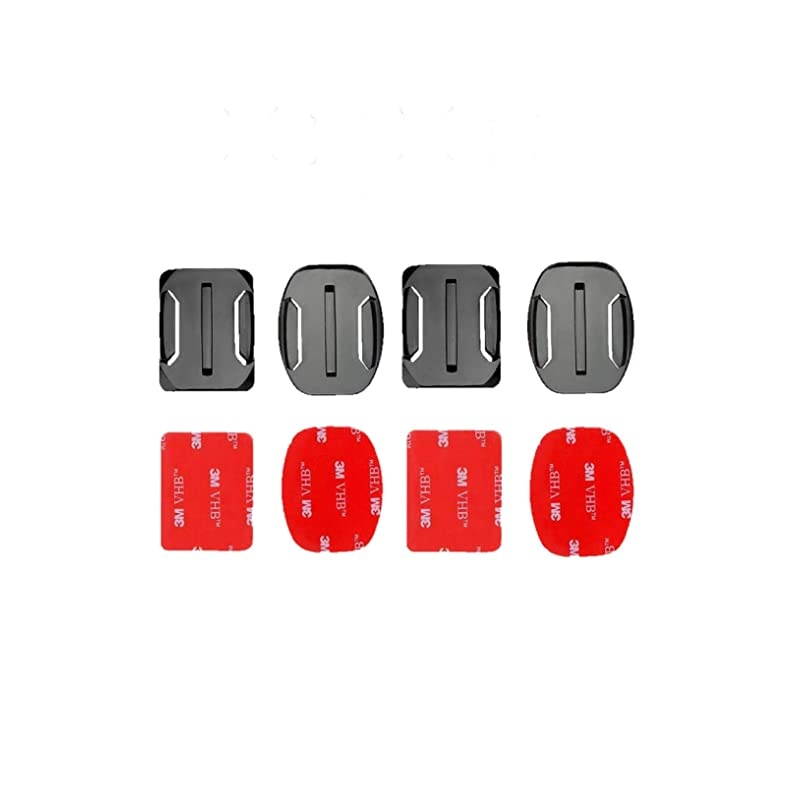 Helmet Accessory Kit For GoPro Hero Session GoPro Hero 3 Gopro Hero 4 Hero 5 Hero 6 Hero 7 Includes 1 Adhesive Mount 2 Activity Base 1 Pivot Arm 1 J Hook 2 Screws