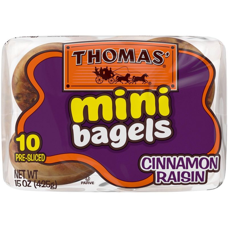 Thomas' Cinnamon Raisin Mini Bagels - 18oz
