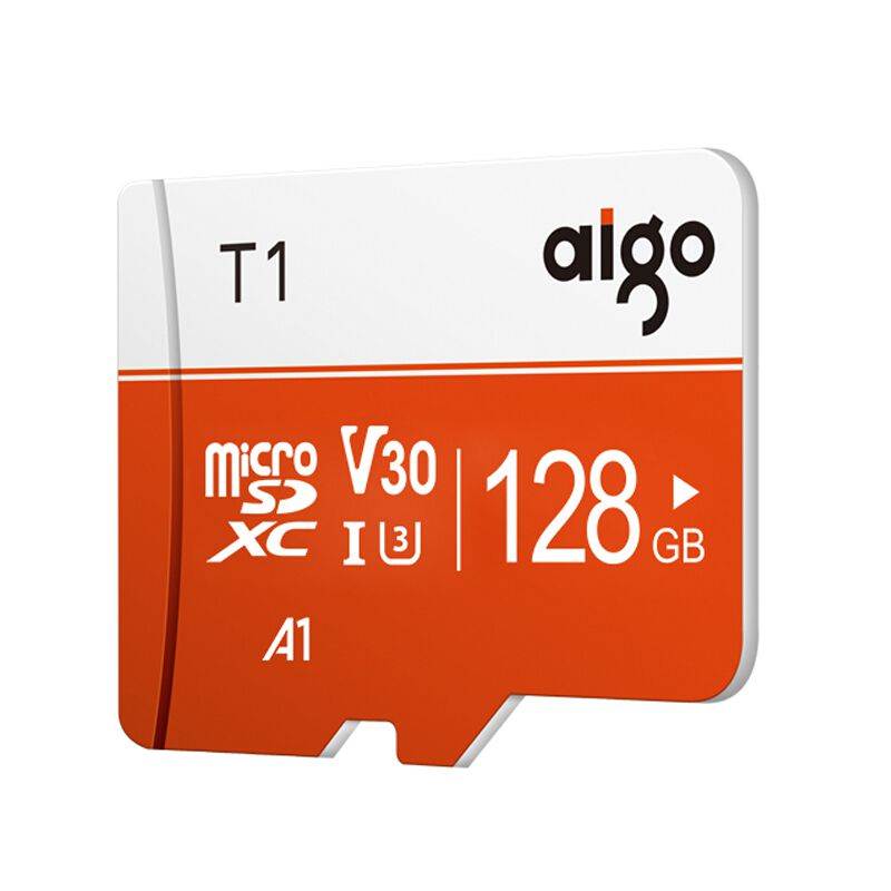 Aigo 128GB TF (MicroSD) high-speed memory card + Chuanyu multi-function combo high-speed card reader supports SD/TF
