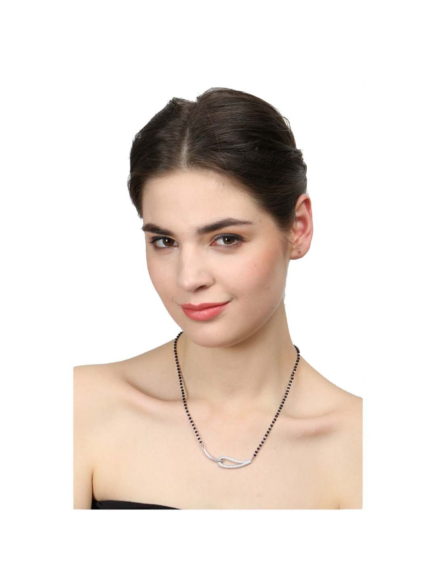 Clara 92.5 Sterling Silver Mangalsutra