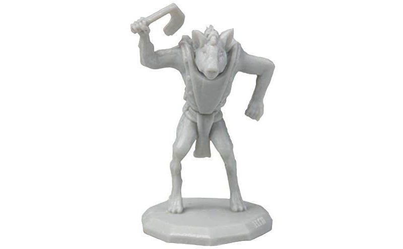 Monster Protectors Painted Fantasy Gnoll Mini Figures for D&D - 1", 8 Pieces