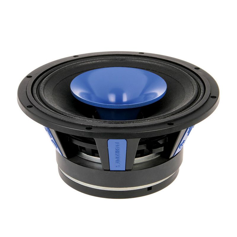 Soundstream SM2.650 6.5 Inch 2 Way 250 Watt Pro Audio Low Distortion Midrange Speaker Pair for Car Truck Vehicle Sound System, Black/Blue (Pair)