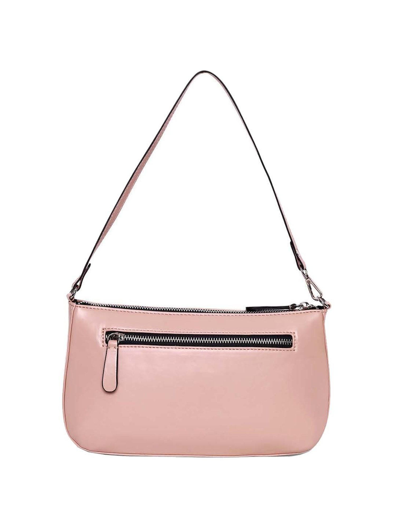 BELWABA Peach Solid Small Shoulder Bag