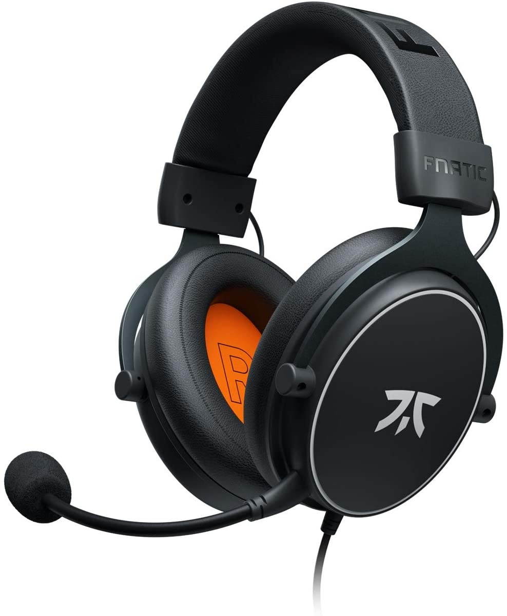 Fnatic React Gaming Headset for PS4/PC with 53mm Drivers, Stereo Sound