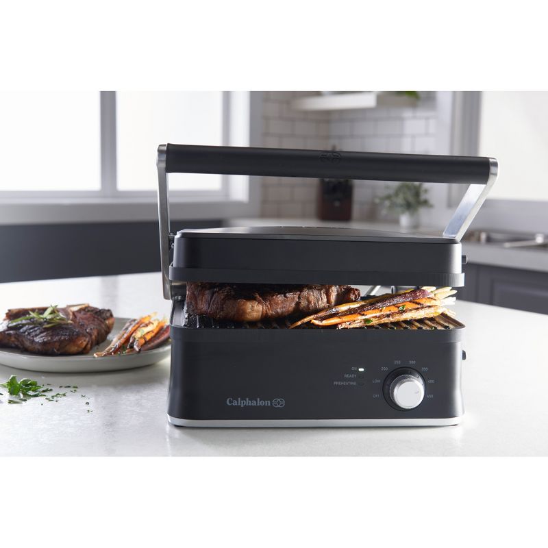 Calphalon Precision Control Multi-Grill - Matte Black
