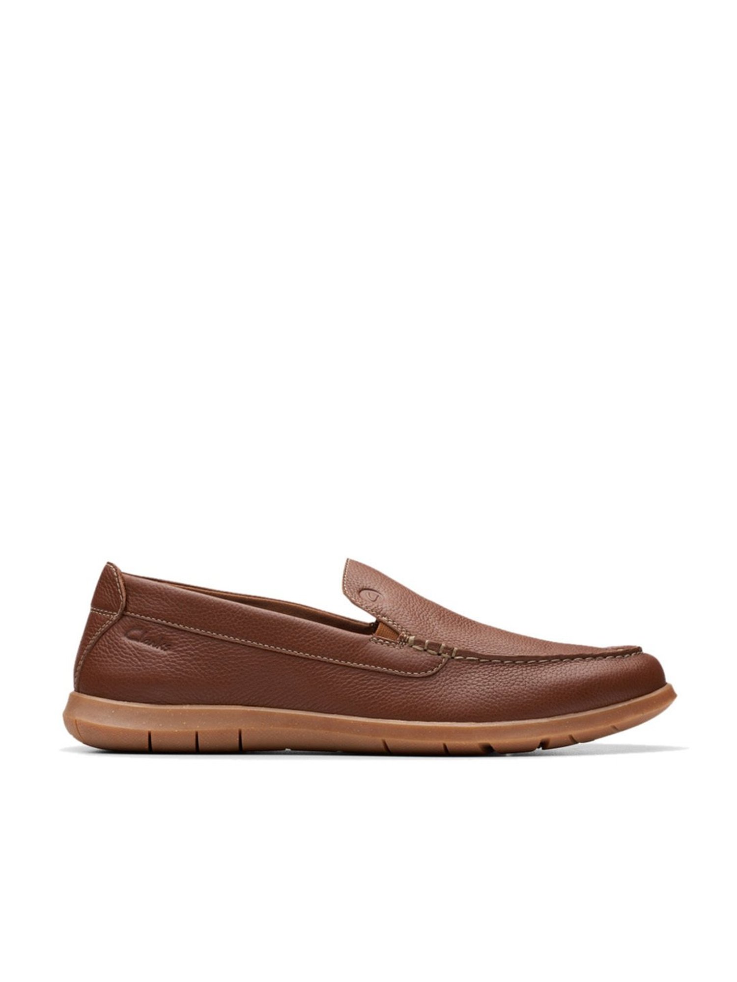Clarks Men's Flexway Step Brown Loafers