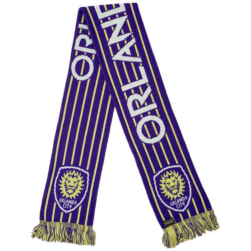 MLS Orlando City SC Knit Stripes Scarf