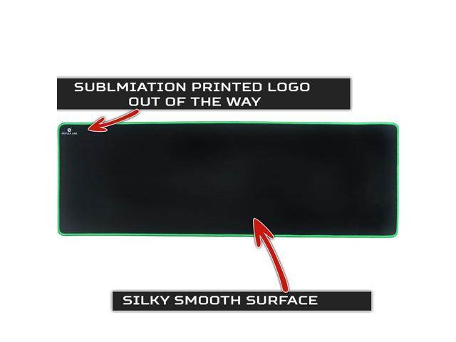 Large Extended Gaming Mouse Pad Mat XXL, Stitched Edges, Waterproof, Ultra Thick 5mm, Wide & Long Mousepad 36&rdquo;x12&rdquo;x.20" fit your mouse, keyboard, and other desk item,Mouse pad mat