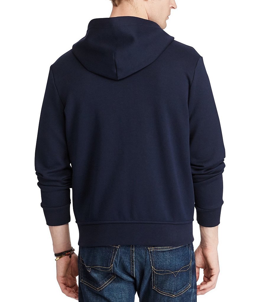 Cutter & Buck Big & Tall Traverse Stripe Performance Stretch Half-Zip Pullover