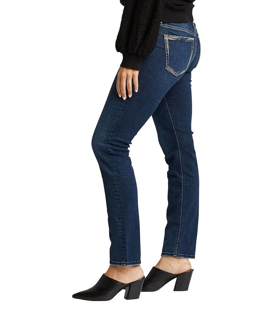 Silver Jeans Co. Highly Desirable Raw Edge Straight Jeans