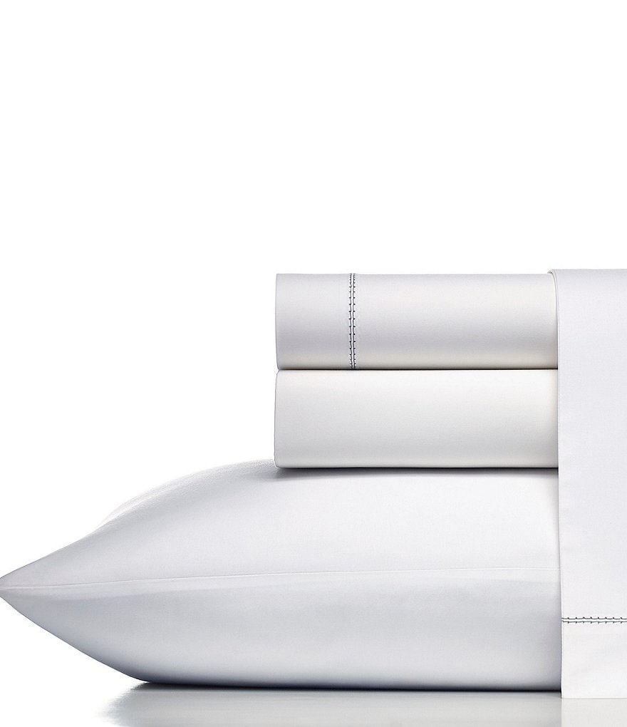 Vera Wang 400-Thread-Count Solid Cotton Percale Sheet Set