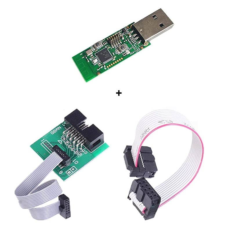 CC2531 Sniffer USB Dongle Protocol Analyzer+Bluetooth 40 CC2540 Zigbee CC2531 Sniffer USB Dongle BTool Programmer Connector Board Downloader Cable 1Set